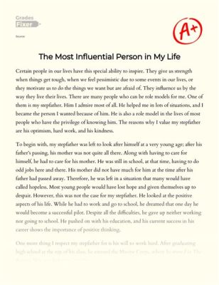 who has influenced you the most in your life essay: The Many Layers of Life's Mentors